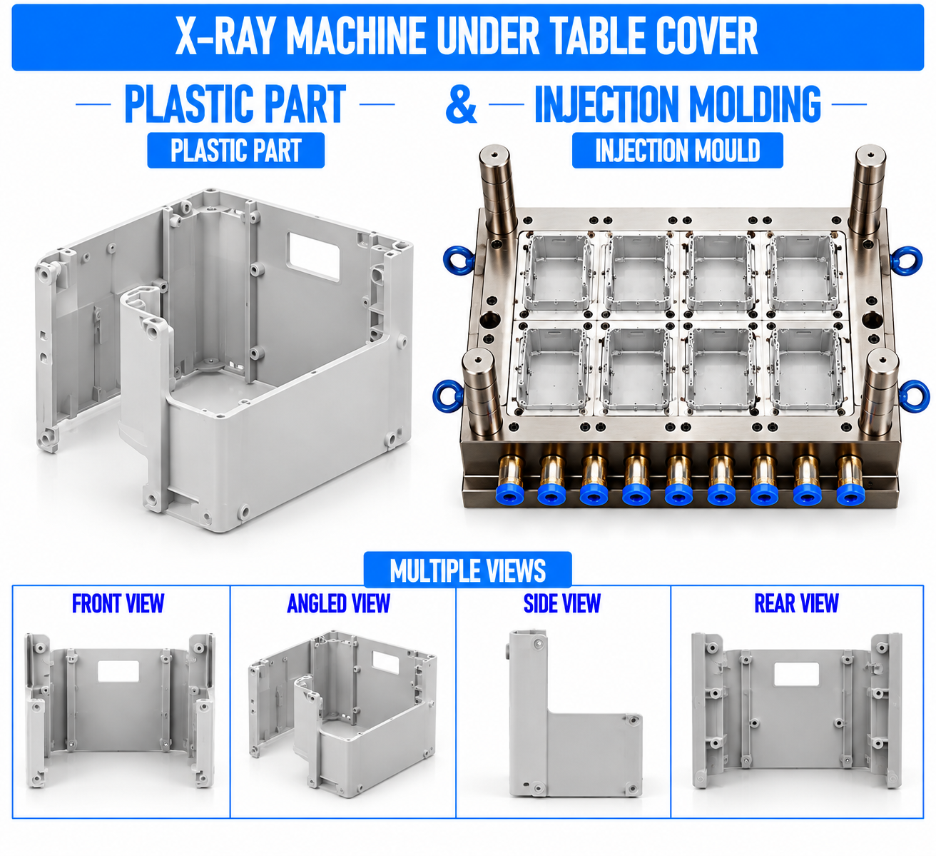 X-Ray Machine Plastic Under Table Cover Mould and Moulding Service